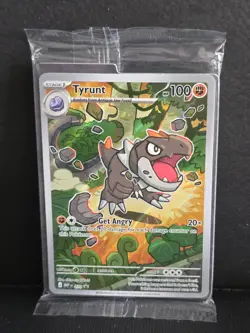 Tyrunt 070 Promo Card SEALED Prefect Order Etb Promo Full Art NM - Image 1