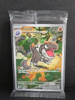 Tyrunt 070 Promo Card SEALED Prefect Order Etb Promo Full Art NM - Image 2