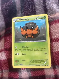 Dwebble 6/101 - Noble Victories - Common - Pokemon Card TCG 2011 - Image 2