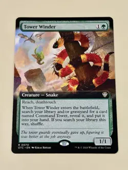 Tower Winder (Extended Art) OTC MTG Outlaws of Thunder Junction NM Normal - Image 1