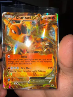 Charizard EX XY29 Black Star Promo Full Art Holo Pokemon Card - Image 1