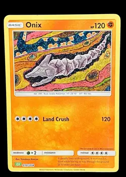 Pokemon Onix #010/034 CLV: Trading Card Game Classic (Read Description) 🔥 - Image 2