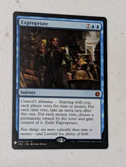 Expropriate The List Reprints Magic the Gathering MTG Card Mythic Blue Sorcery - Image 1