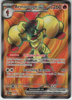 UR - 02 Holo Armarouge ex 125 Promo SV: Scarlet & Violet Promo Cards - Image 1