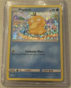 Psyduck 002/012 McDonald's 2018 Promo Holo Pokemon TCG Card 70 LP+ English - Image 1