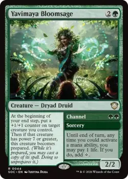 Yavimaya Bloomsage - Near Mint MTG Commander: Secrets of Strixhaven - Image 1