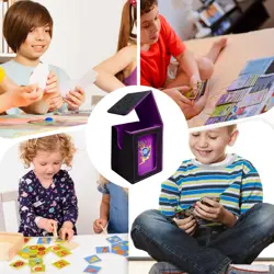 100+ Trading Card Deck Box Holder Commander Card Carrying Organiser Case MTG TCG - Image 11