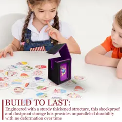 100+ Trading Card Deck Box Holder Commander Card Carrying Organiser Case MTG TCG - Image 9