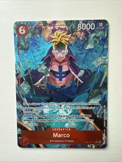 One Piece Marco OP16-014 Alt Art The Time Of Battle English NM/M - Image 1