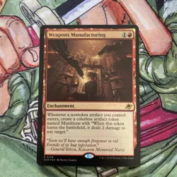 Weapons Manufacturing | Foil | NM | MTG - Image 1