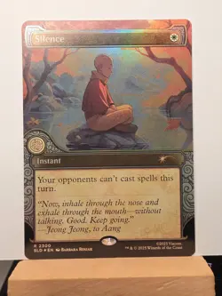 Silence (2300) (Rainbow Foil) [Secret Lair Drop Series] - Image 1