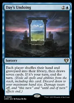 [1x] Day's Undoing - Foil - Near Mint, English - Commander Masters MTG Magic - Image 1
