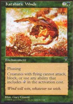 [1x] Katabatic Winds - Near Mint, English - Visions MTG Magic - Image 1
