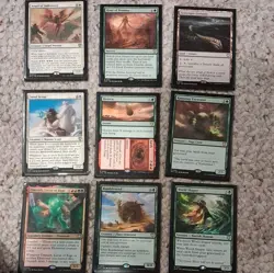 MTG Outlaws Of Thunder Junction Desert Bloom Commander Deck In Sleeves - Image 2