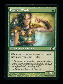 * * 1x Essence Warden x1 * * Planar Chaos MTG Close to NM Near Mint - Image 1