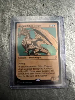 Ancient Silver Dragon (Foil Showcase) Commander Legends Battle for Baldur's Gate - Image 1