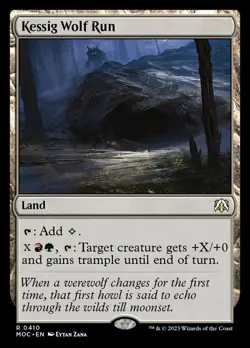 Kessig Wolf Run x1 - Commander: March of the Machine - NM-Mint, English - Comman - Image 1