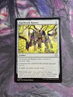 Patchwork Banner Bloomburrow Regular - Image 1