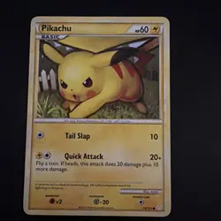 Pokemon Pikachu 78/123 Heartgold & Soulsilver Regular - Image 1