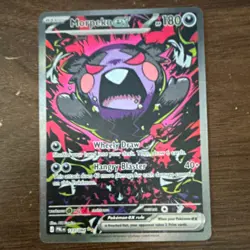 Morpeko ex 117/084 Pitch Black Double Rare Full Art Holo English - Image 1