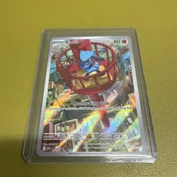 Pokemon Riolu 010 Black Star Promo Mega Evolution Full Art Holo /Coin TCG - Image 1