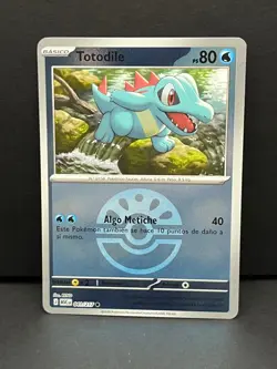 Totodile (Friend Ball) 041/217 Spanish Ascended Heroes ASC-LA Pokemon NM - Image 1