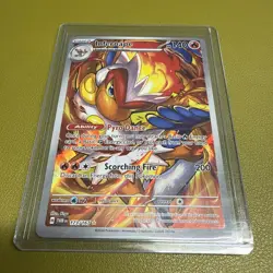 Spanish Pokemon TCG Infernape 173/167 Sv06 Twilight Masquerade IR Full Art Holo - Image 1