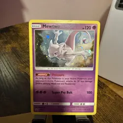Mewtwo - SM77 Holo Promo Sun & Moon Promo Pokemon Near Mint - Image 1
