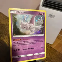 Mewtwo - SM77 Holo Promo Sun & Moon Promo Pokemon Near Mint - Image 4