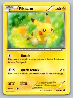 Pikachu 26/83 Common Generations Pokemon Near Mint - Image 1
