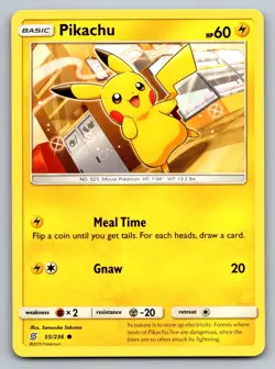Pikachu 55/236 Common Unified Minds Pokemon Near Mint - Image 1