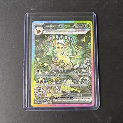 The Pokemon Company Leafeon ex 144/131 Prismatic Evolutions SIR Holo English - Image 1