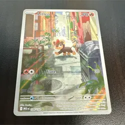 Pokemon TCG Litleo 139/132 Me01: Mega Evolution Holo Illustration Rare English - Image 1