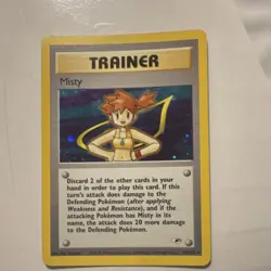 WOTC Misty 18/132 Gym Heroes Holo Rare 2000 English Unlimited - Image 3