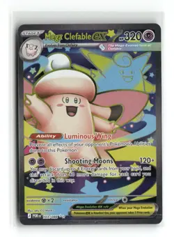 Mega Clefable ex [POR - 103/088] Ultra Rare Holofoil NM Perfect Order - Image 1