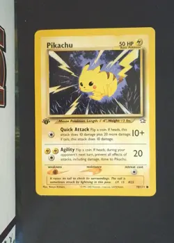 Pikachu Pokemon Neo Genesis N1 #70 1st Edition - Image 1