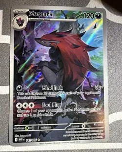 The Pokemon Company Pokemon TCG SV White Flare Zoroark 143/086 Full Art Holo - Image 1