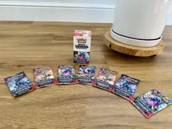 7 x Pokemon TCG Temporal Forces Booster Pack | Brand New & Factory Sealed ✅ 🚀 - Image 1