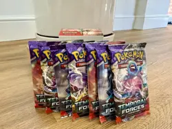7 x Pokemon TCG Temporal Forces Booster Pack | Brand New & Factory Sealed ✅ 🚀 - Image 4