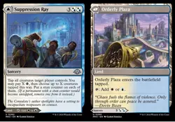 Suppression Ray // Orderly Plaza - Modern Horizons 3 #0260 MTG Magic The Gatheri - Image 1