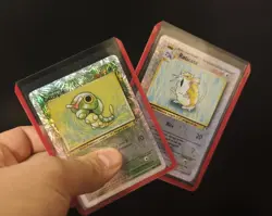 Pokemon LEGENDARY COLLECTION Reverse Caterpie + Raticate Holo Vintage Wotc - Image 1