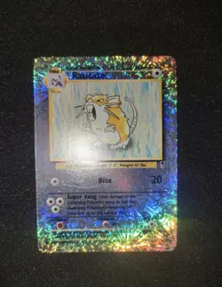 Pokemon LEGENDARY COLLECTION Reverse Caterpie + Raticate Holo Vintage Wotc - Image 4