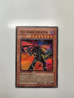 Yugioh - The Dark Creator - Super Rare - RGBT-ENSE1 - Limited Edition - Image 1
