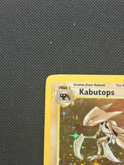 Kabutops 9/62 | Base Set Fossil | Holo Pokemon Card LP - Image 3