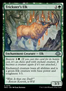 Trickster's Elk - Foil - Modern Horizons 3 #0175 MTG Magic The Gathering - Image 1