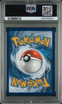 2024 Pokemon TEF EN Grotle Reverse Holo Card #011 PSA Mint 9 - Image 2