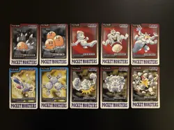 Pokemon Cards Pocket Monsters Bandai 1997 - Image 1