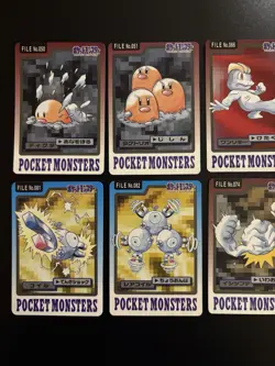 Pokemon Cards Pocket Monsters Bandai 1997 - Image 2