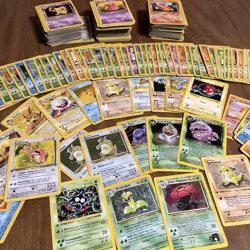 Pokemon 300+ Card Lot 1st Edition Rare Holo & Shadowless Vintage Bulk Collection - Image 1