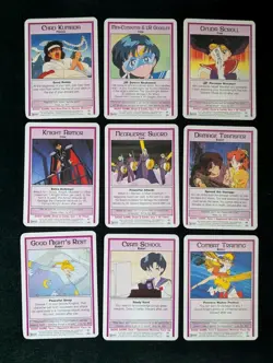Lot Of 73 Vintage Sailor Moon CCG Cards - Dart Flipcards - 2000 - Image 3